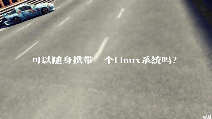 可以随身携带一个Linux系统吗？