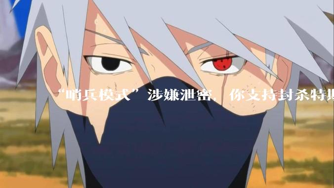 “哨兵模式”涉嫌泄密，你支持封杀特斯拉吗？