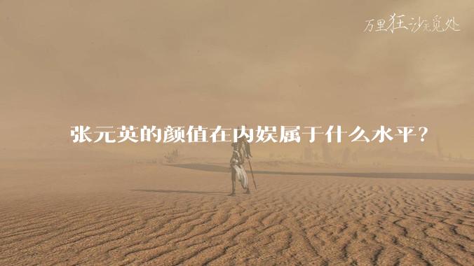 张元英的颜值在内娱属于什么水平？