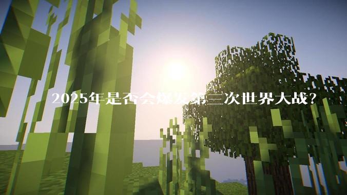 2025年是否会爆发第三次世界大战？