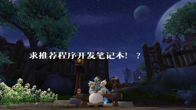 求推荐程序开发笔记本！?